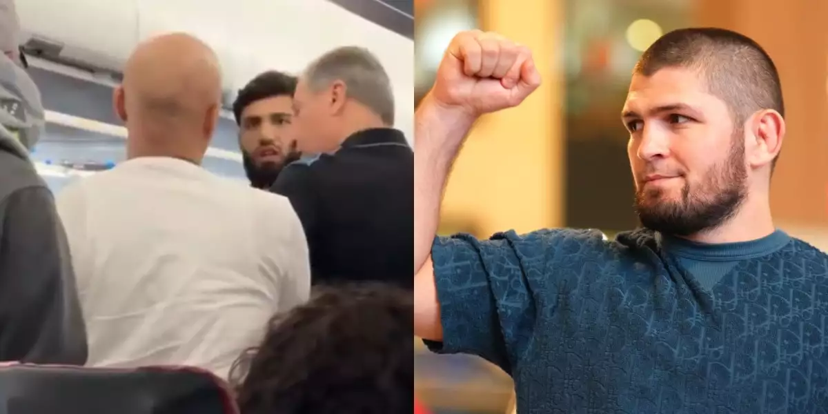 VIDEO: Arman Tsarukyan napodobil Nurmagomedova! Byl vyhozen z letadla