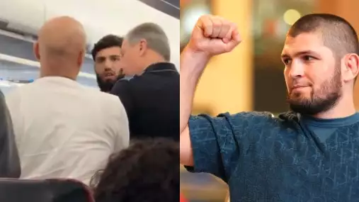 VIDEO: Arman Tsarukyan napodobil Nurmagomedova! Byl vyhozen z letadla