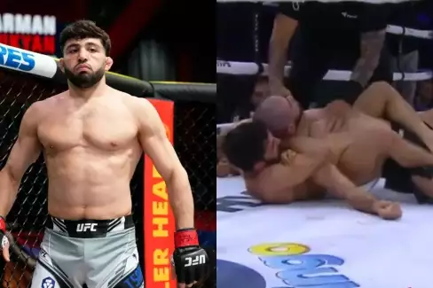 VIDEO: Ty blázne! Tsarukyan nekompromisně uspal talentovaného Mokaeva