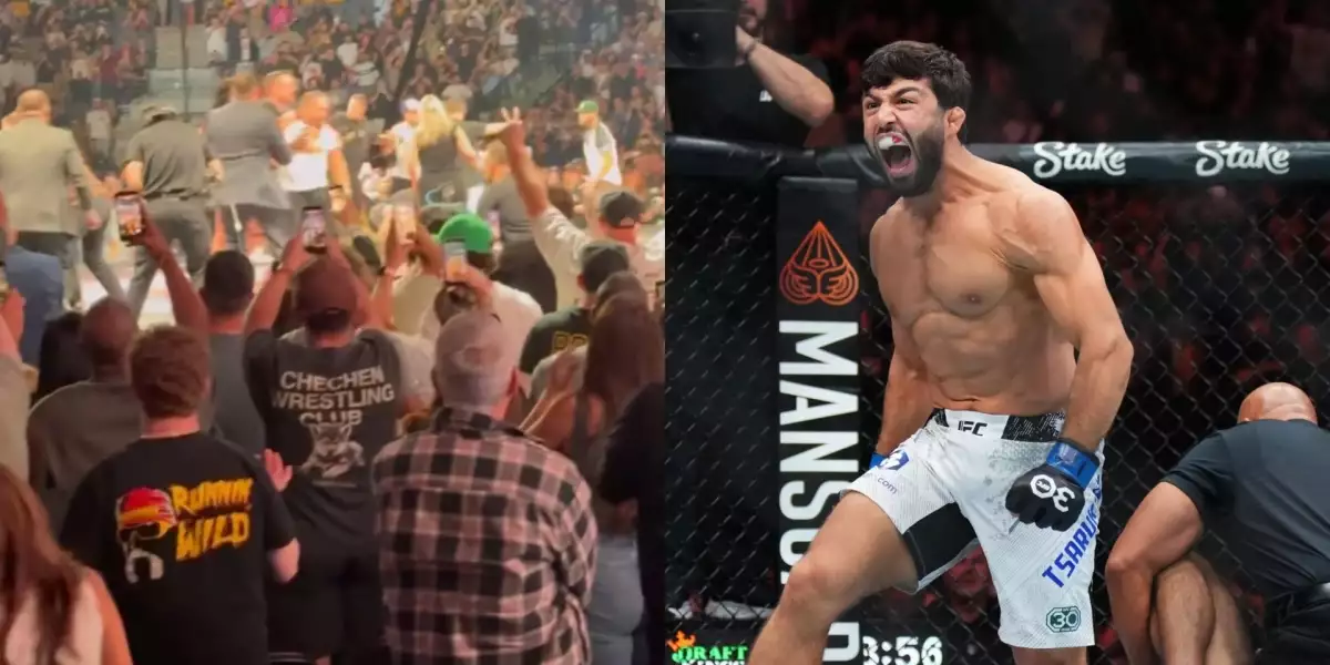 VIDEO: Šok na turnaji! Tsarukyan po vítězství rozpoutal hromadnou rvačku