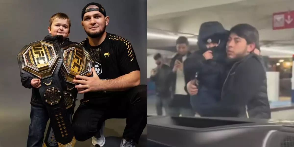 Fanoušci šíleli! Hasbulla musel být po UFC 322 doslova zachráněn před davem