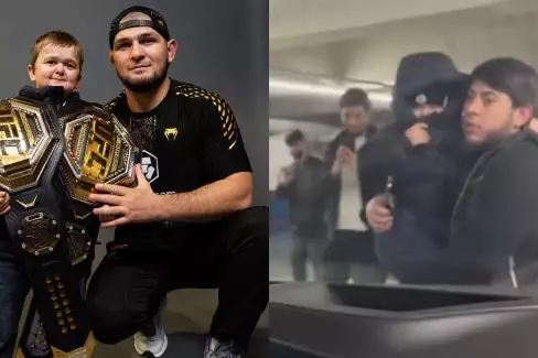 Fanoušci šíleli! Hasbulla musel být po UFC 322 doslova zachráněn před davem