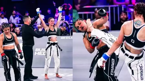 Monika Chochlíková reaguje na premiérové vítězství v Karate Combat