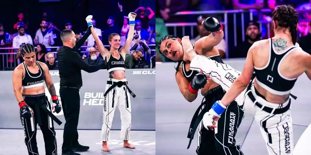 Monika Chochlíková reaguje na premiérové vítězství v Karate Combat