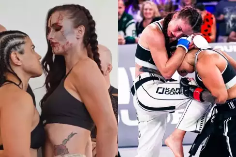 Monika Chochlíková se představila na akci Karate Combat! Jak si o Halloween vedla?