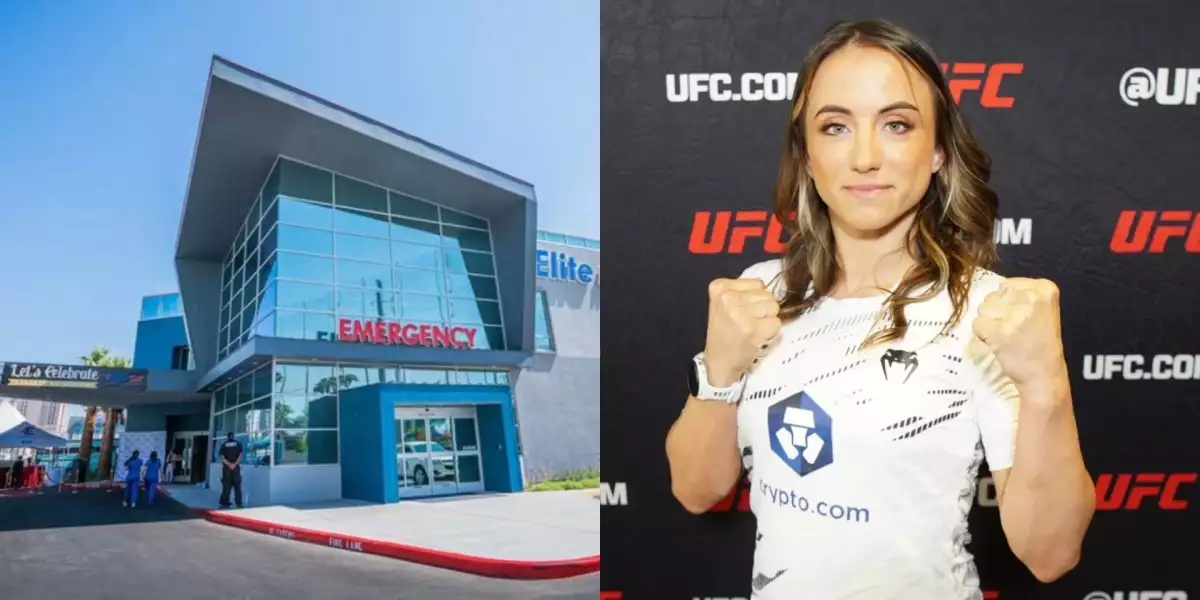 Maycee Barber musela být převezena do nemocnice v Las Vegas