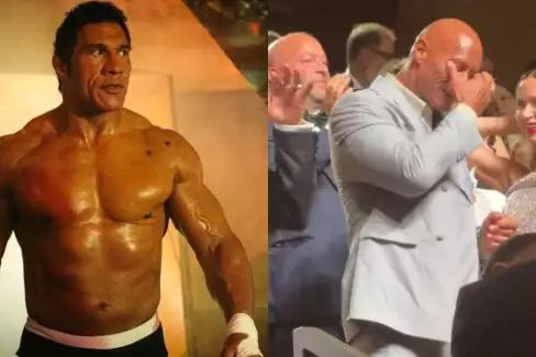 VIDEO: Dwayne Johnson a Mark Kerr skončili se slzami v očích