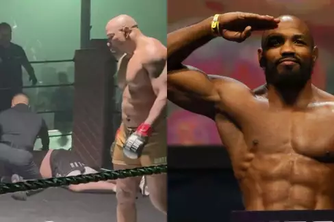 VIDEO: 47letý Yoel Romero se blýsknul ukončením v prvním kole