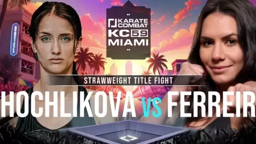 Monika Chochlíková zabojovala o titul prestižní organizace Karate Combat!