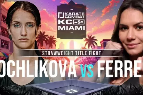 Monika Chochlíková zabojovala o titul prestižní organizace Karate Combat!