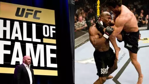 Bývalý šampion se dočkal velké pocty, když byl uveden do Síně slávy UFC