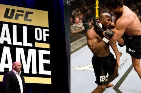 Bývalý šampion se dočkal velké pocty, když byl uveden do Síně slávy UFC