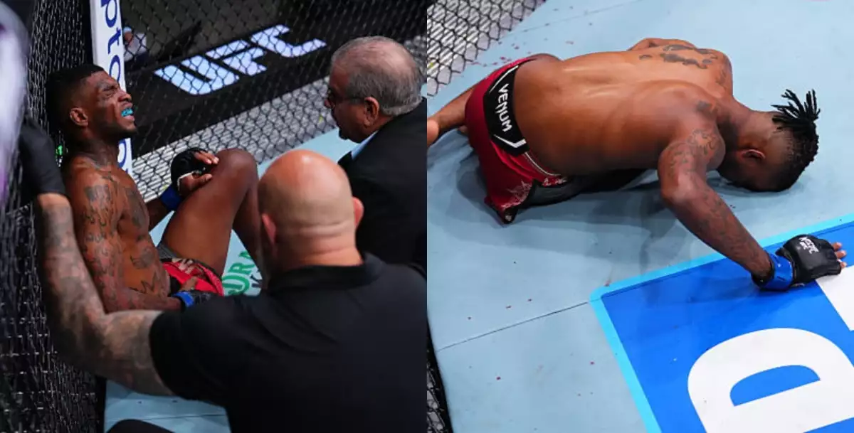 VIDEO: Zápas Peňázova chudého přemožitele Dumase skončil nosítky