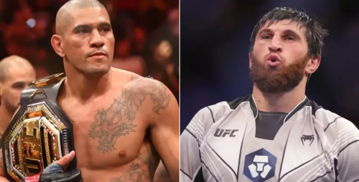 Alex Pereira se vysmívá poslušnému šampionovi Ankalaevovi