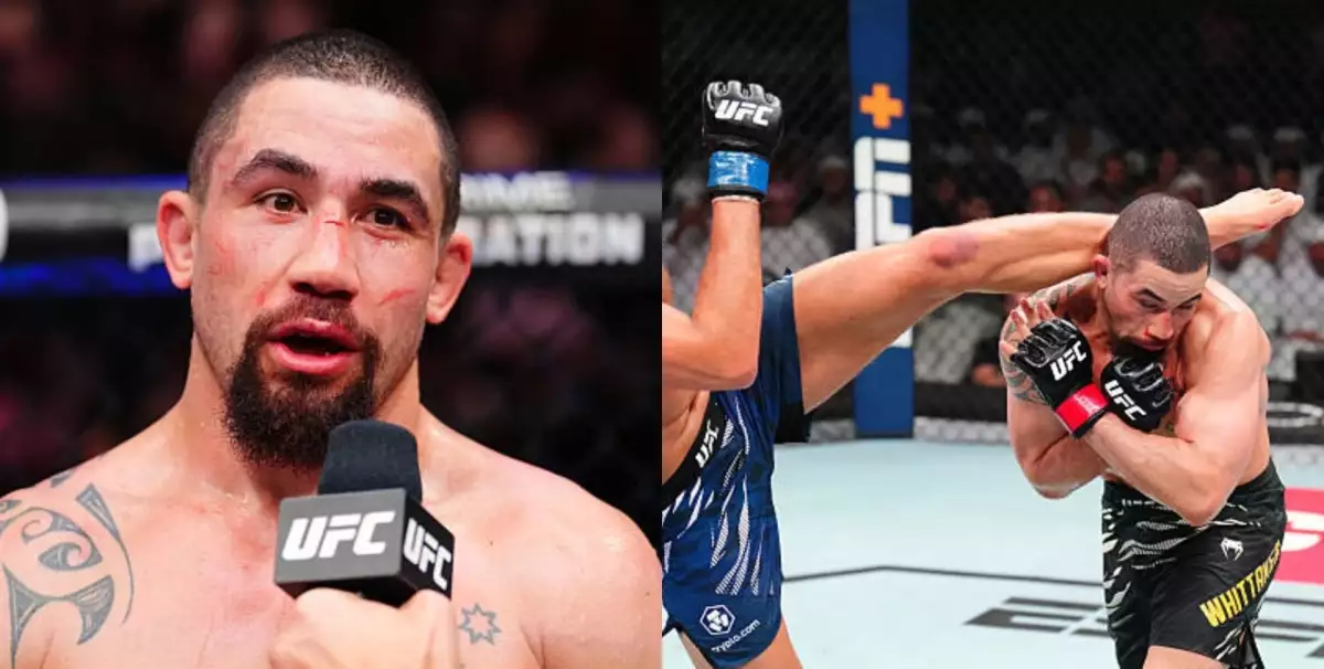 UFC veterán Robert Whittaker reaguje na hodně těsnou prohru