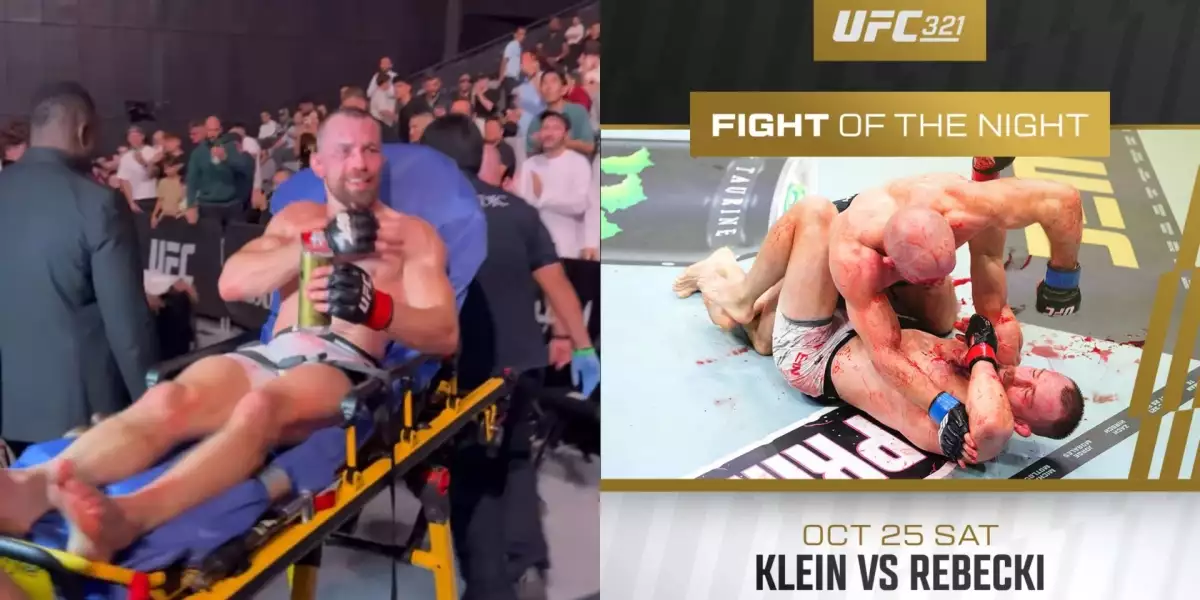 Elitní UFC borec vyzdvihuje krásnou válku Klein vs Rebecki