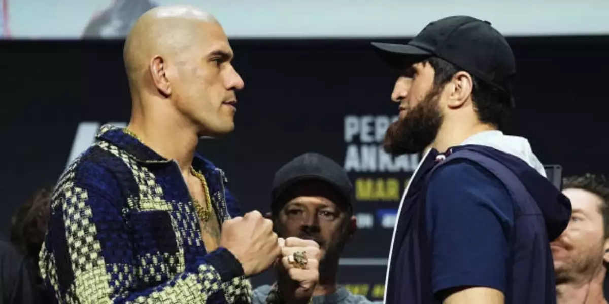 VIDEO: Napětí by se dalo krájet! Pereira a Ankalaev si dali první staredown