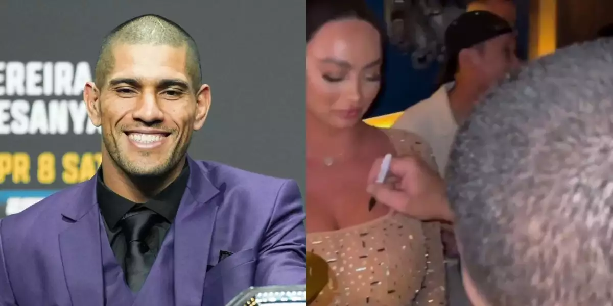 VIDEO: Hvězdný sázkař i podpis na prsa! Alex Pereira si užívá život