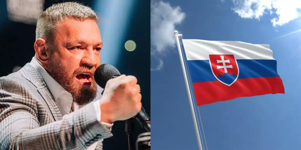 Nádherný pohled! Hvězdný Conor McGregor promuje slovenského bijce