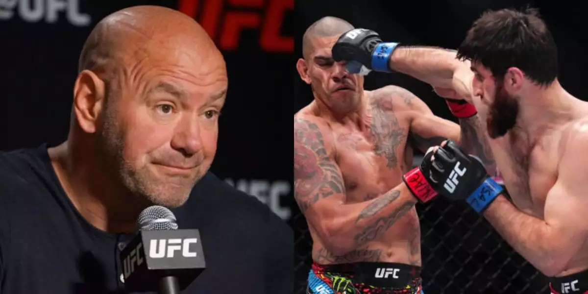 Hodně kyselý Dana White reaguje na prohru Pereiry a šampiona Ankalaeva