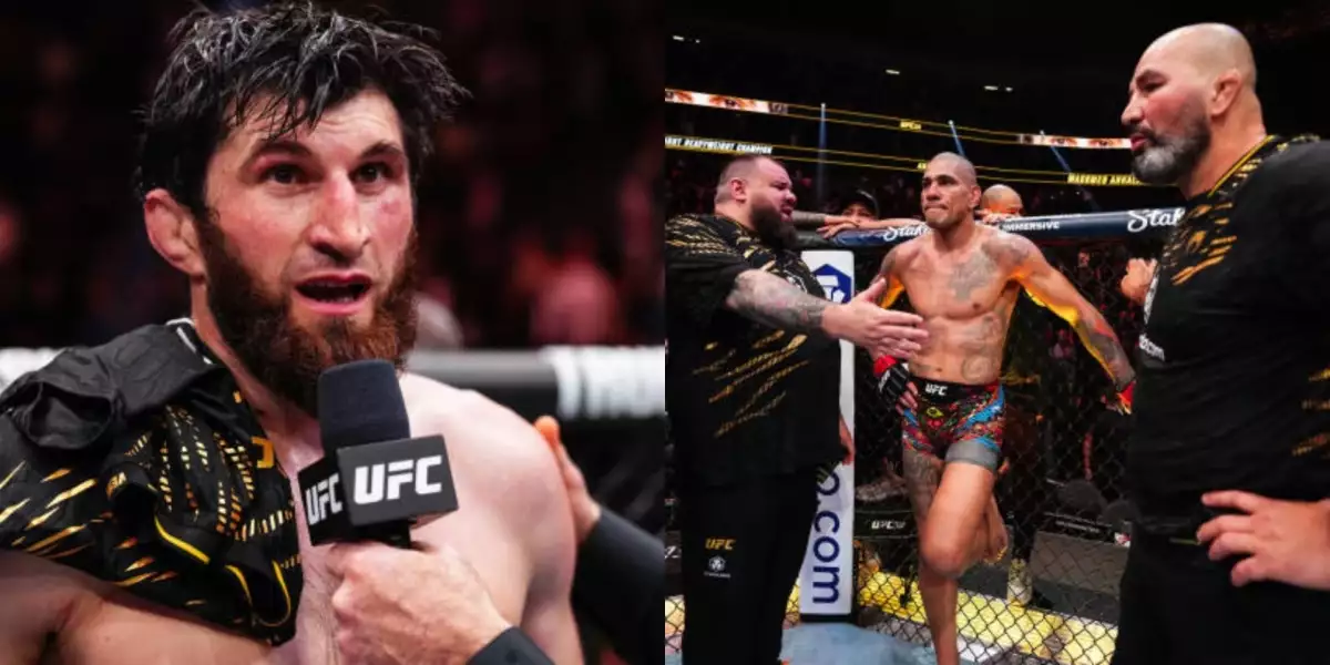 Nový šampion Magomed Ankalaev reaguje na výhru nad Pereirou