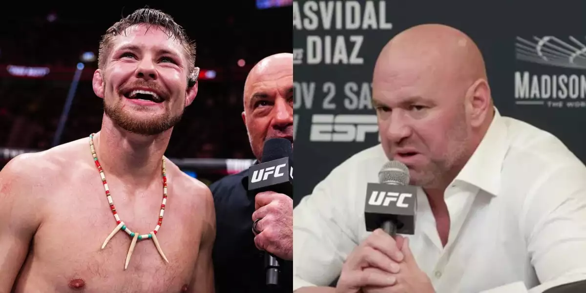Dana White znechuceně reaguje na Mitchellovo vyjádření ohledně Adolfa