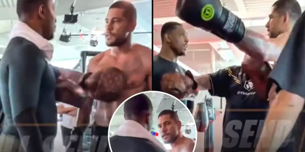 VIDEO: Jamahal Hill se potkal s Pereirou a nedopadlo to vůbec dobře